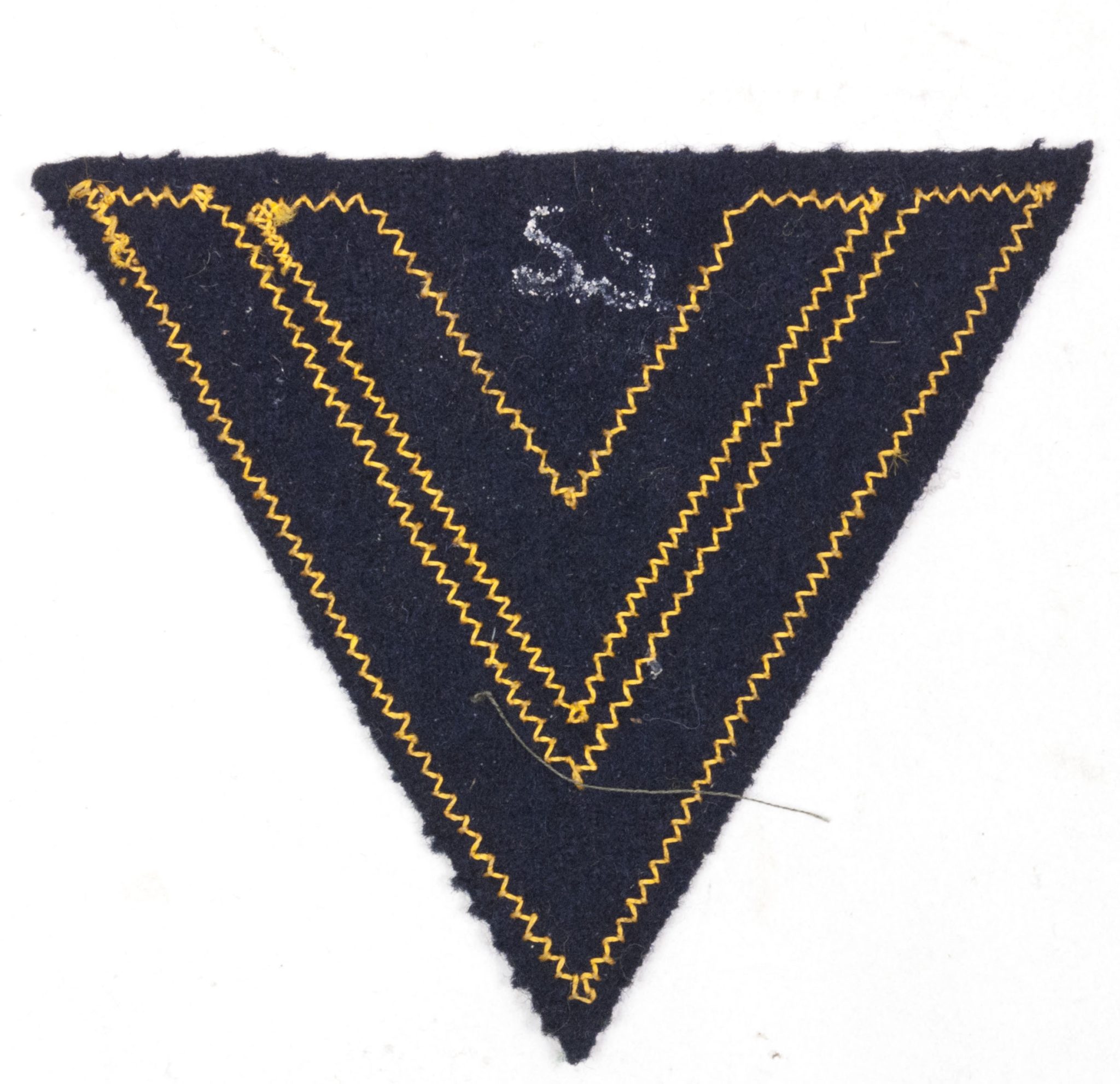 Kriegsmarine (KM) Obergefreiters rank chevron (2) Kriegsmarine (KM) Obergefreiters rank chevron