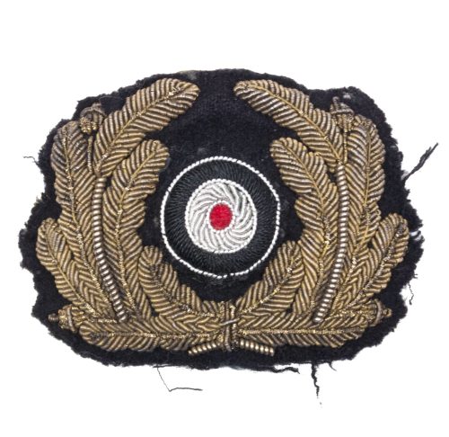 Kriegsmarine (KM) officer bullion cap cocarde