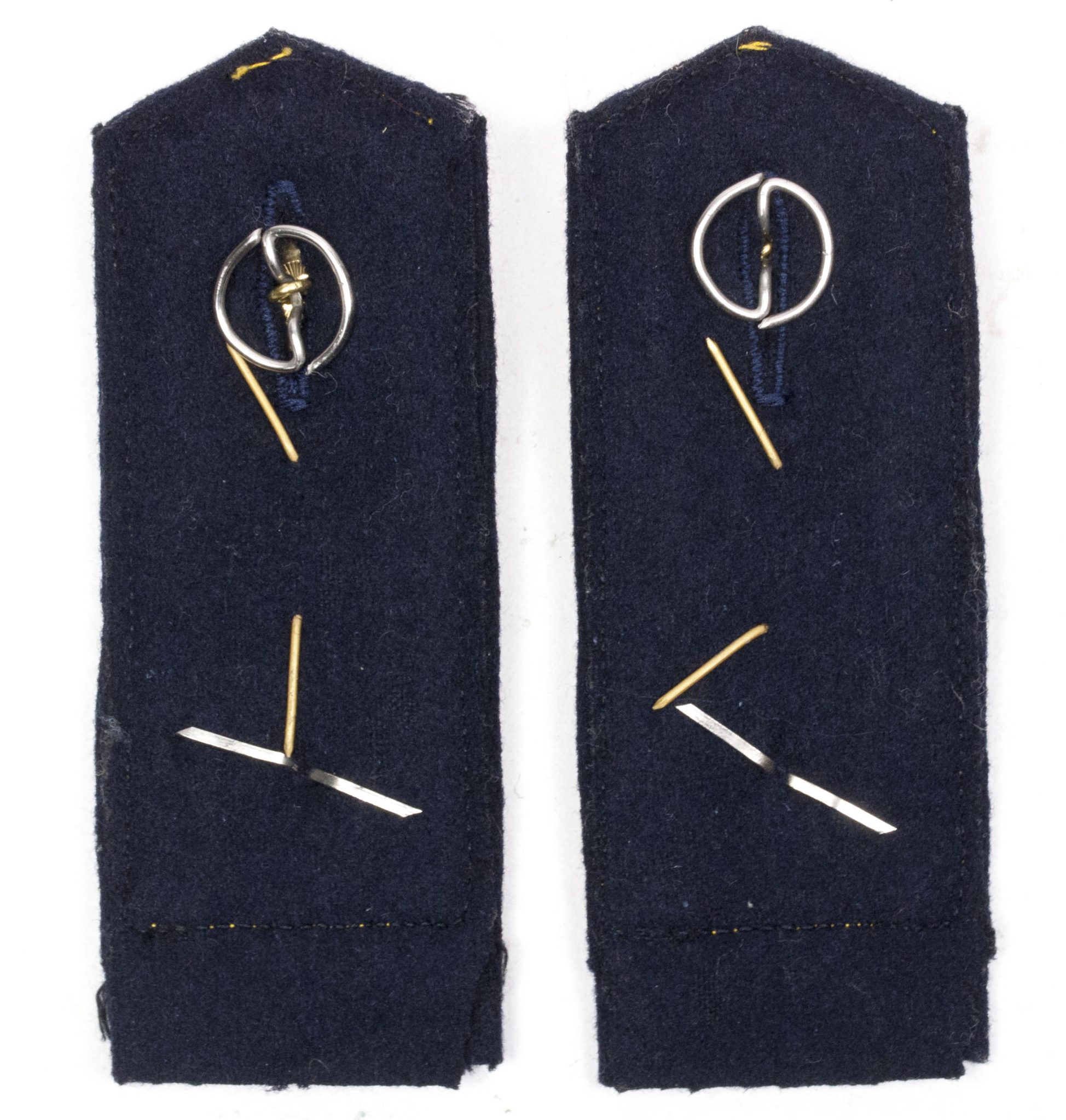 Kriegsmarine (KM) set of shoulderboards Marineküstenpolizei (MKP) Feldgendarmerie (10)