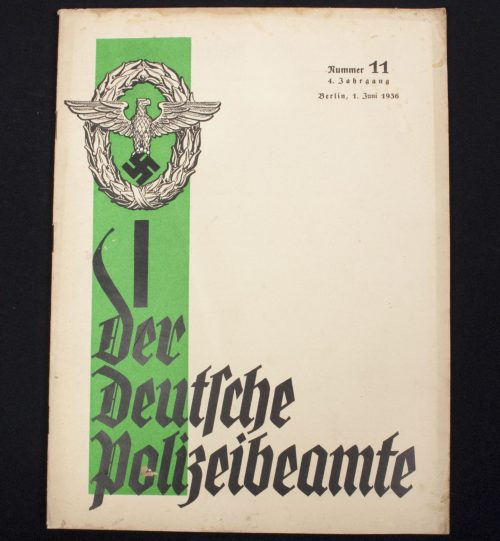 (Magazine) Der deutsche Polizeibeamte Nummer 11. 4. Jahrgang