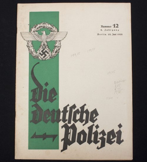 (Magazine) Der deutsche Polizeibeamte Nummer 12. 6. Jahrgang