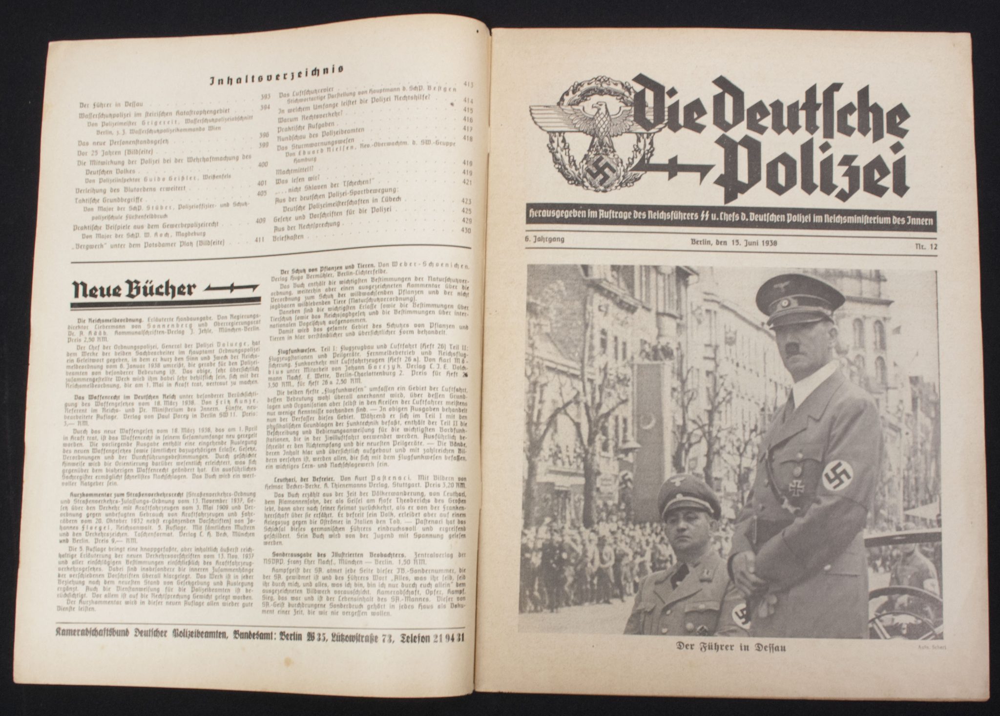 (Magazine) Der deutsche Polizeibeamte Nummer 12. 6. Jahrgang (2) (Magazine) Der deutsche Polizeibeamte Nummer 12. 6. Jahrgang