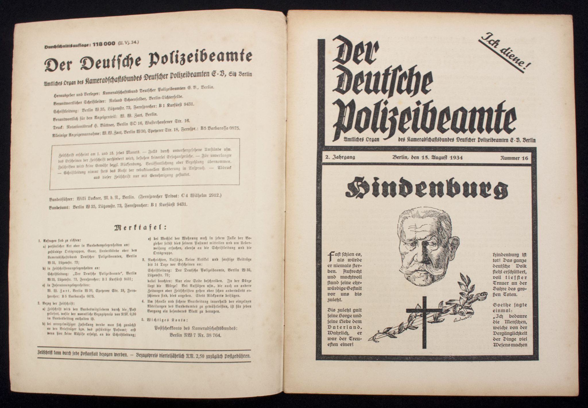 (Magazine) Der deutsche Polizeibeamte Nummer 16. 2. Jahrgang (2) (Magazine) Der deutsche Polizeibeamte Nummer 16. 2. Jahrgang
