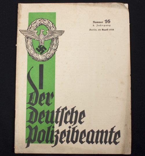 (Magazine) Der deutsche Polizeibeamte Nummer 16. 3. Jahrgang