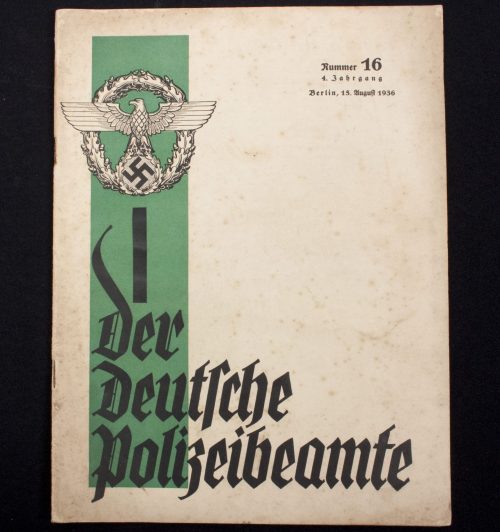 (Magazine) Der deutsche Polizeibeamte Nummer 16. 4. Jahrgang