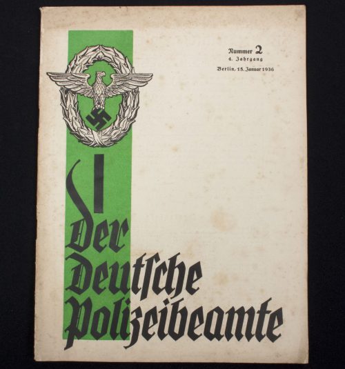 (Magazine) Der deutsche Polizeibeamte Nummer 2. 4. Jahrgang