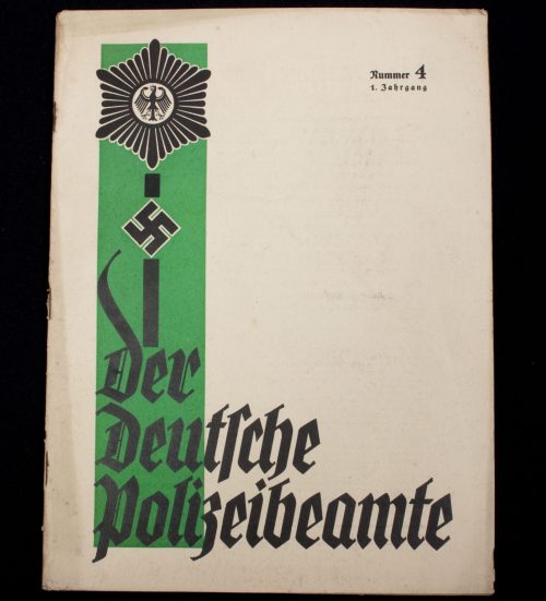 (Magazine) Der deutsche Polizeibeamte Nummer 4. 1. Jahrgang