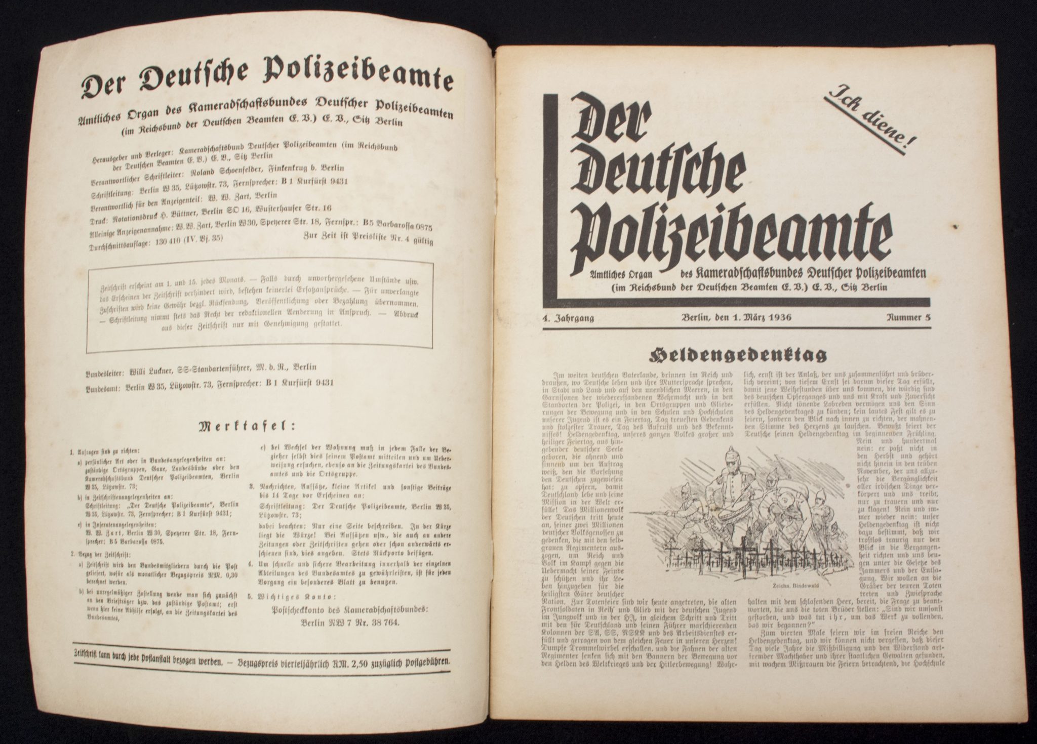 (Magazine(Magazine) Der deutsche Polizeibeamte Nummer 54. 4. Jahrgang) Der deutsche Polizeibeamte Nummer 54. 4. Jahrgang (2) (Magazine) Der deutsche Polizeibeamte Nummer 54. 4. Jahrgang