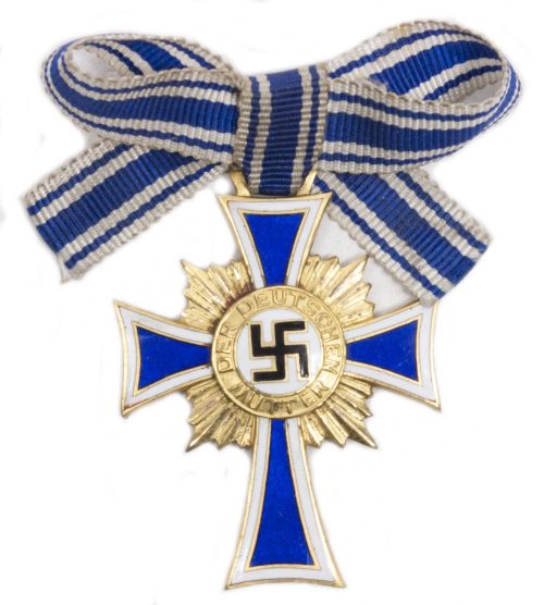 Mutterkreuz gold Motherscross gold single mount - rare