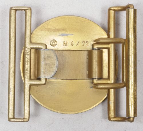 NSDAP Political leader buckle + clasp (RZM marked)