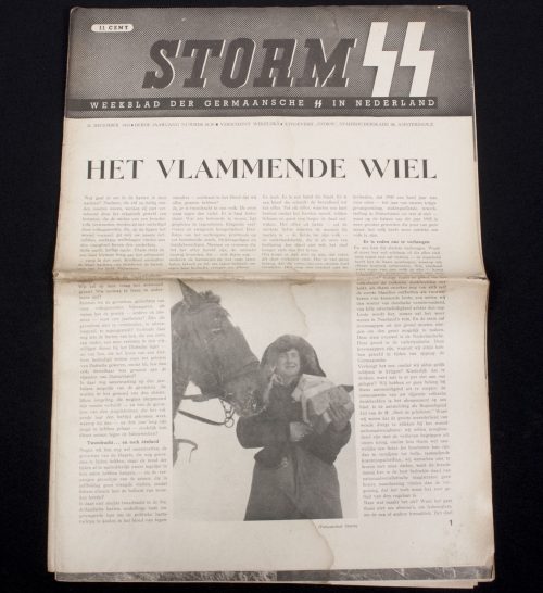 (Newspaper) Storm SS – Derde Jrg. Nr.3839 – 24 december 1943