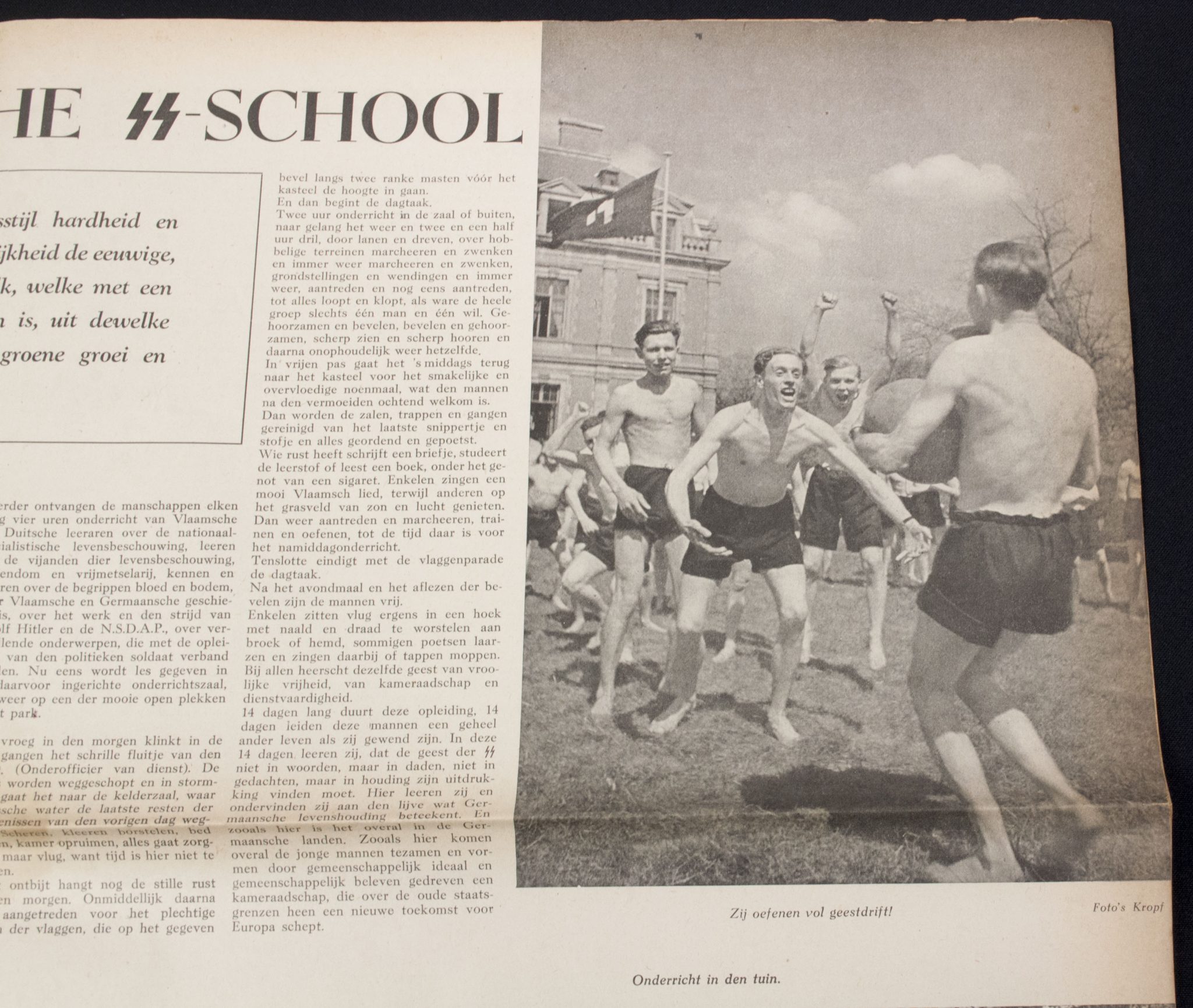 (Newspaper) Storm SS – Tweede Jrg. Nr.36 – 11 december 1942 (Vlaamsche-SS School article) - Image 14