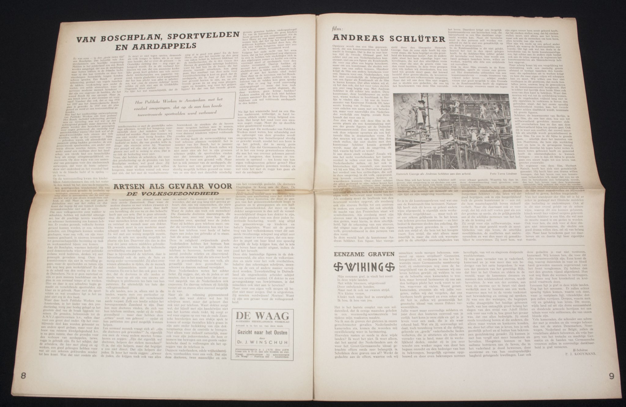 (Newspaper) Storm SS – Tweede Jrg. Nr.36 – 11 december 1942 (Vlaamsche-SS School article) - Image 15