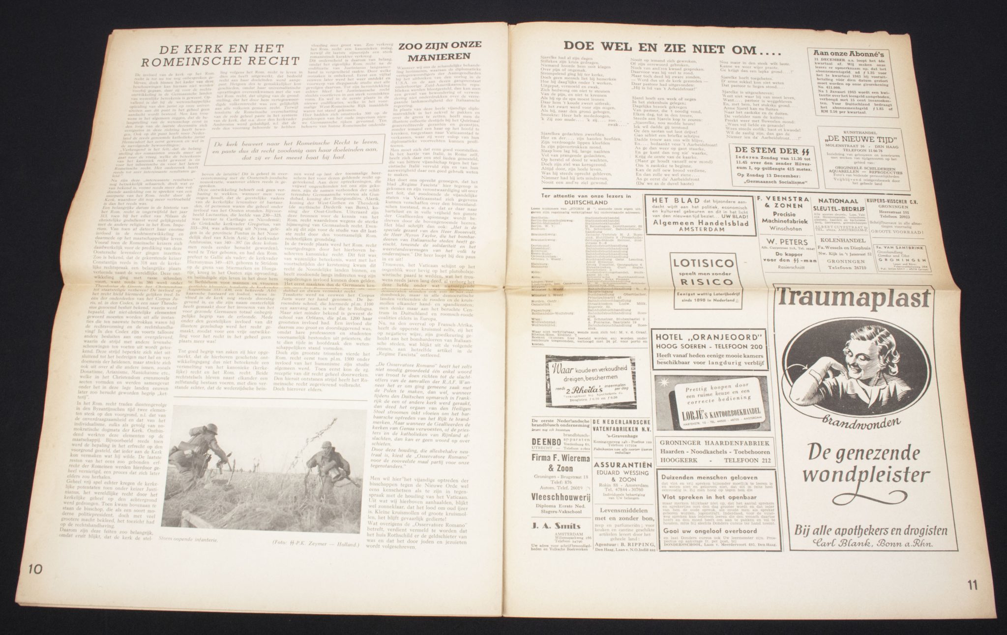 (Newspaper) Storm SS – Tweede Jrg. Nr.36 – 11 december 1942 (Vlaamsche-SS School article) - Image 16