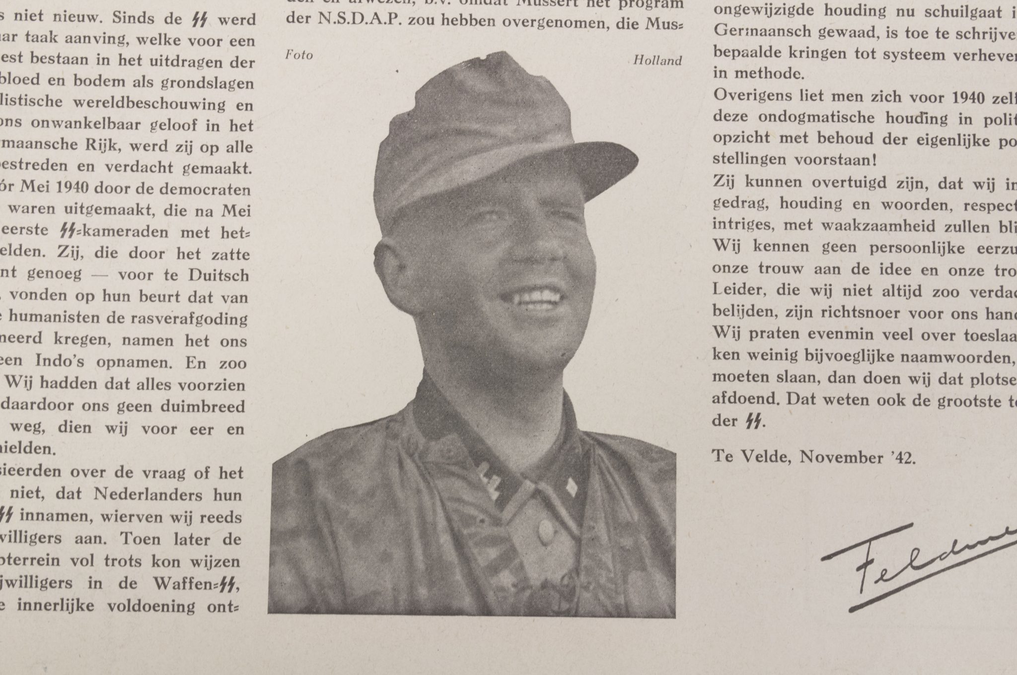 (Newspaper) Storm SS – Tweede Jrg. Nr.360 – 11 december 1942 (Vlaamsche-SS School article)