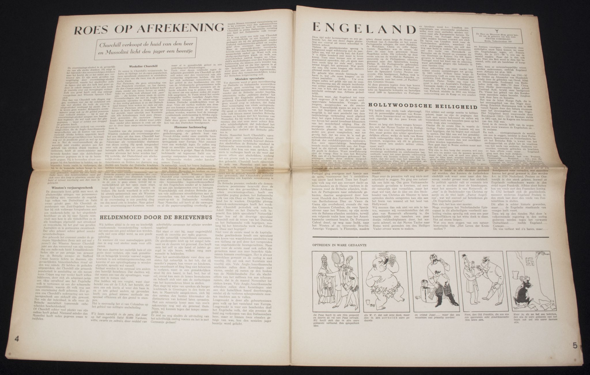 (Newspaper) Storm SS – Tweede Jrg. Nr.360 – 11 december 1942 (Vlaamsche-SS School article)