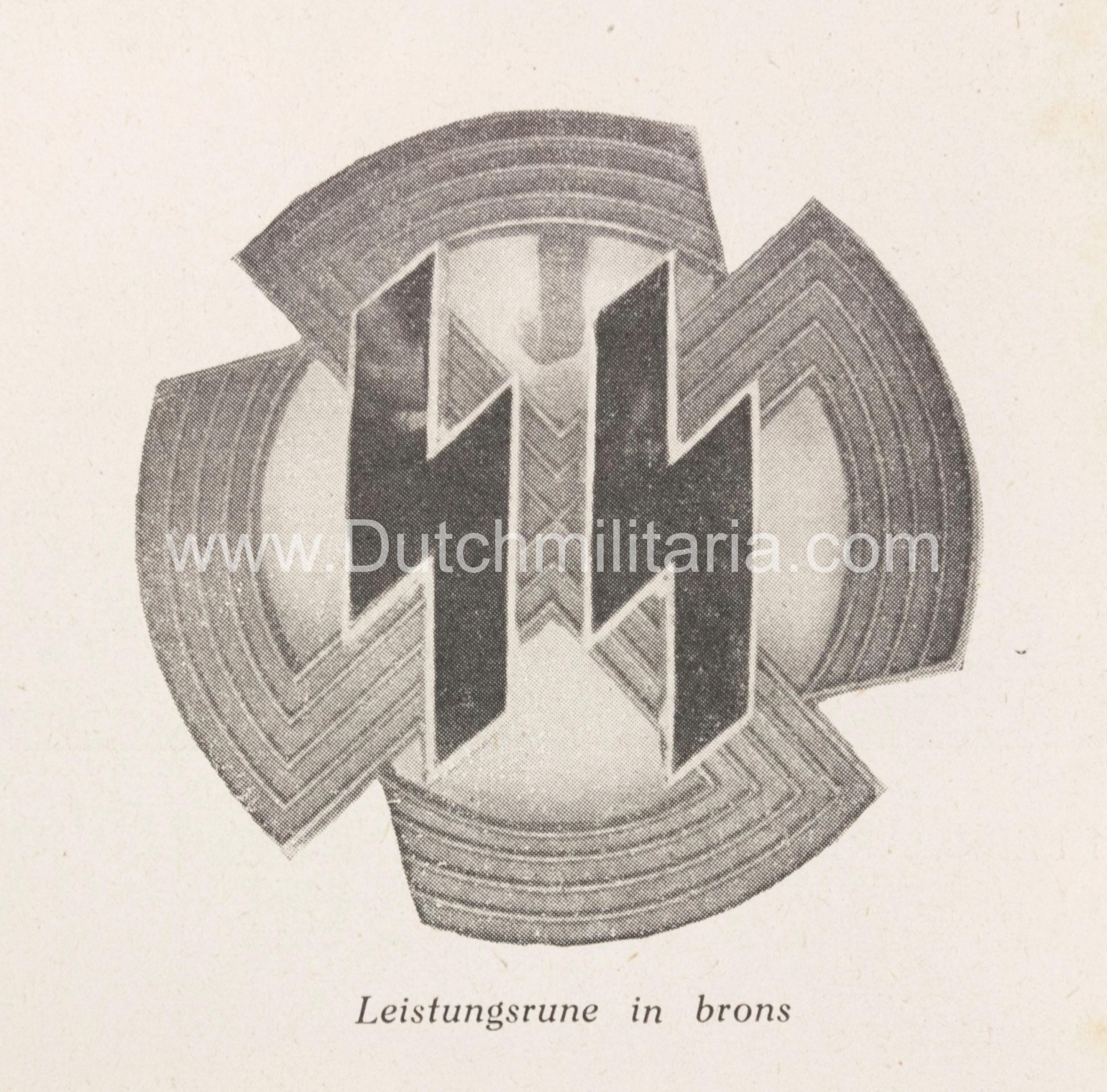 (Newspaper) Storm SS 11 February 1944 - Leistungsrune / Himmler in Avegoor edition - Extremely rare - Image 10