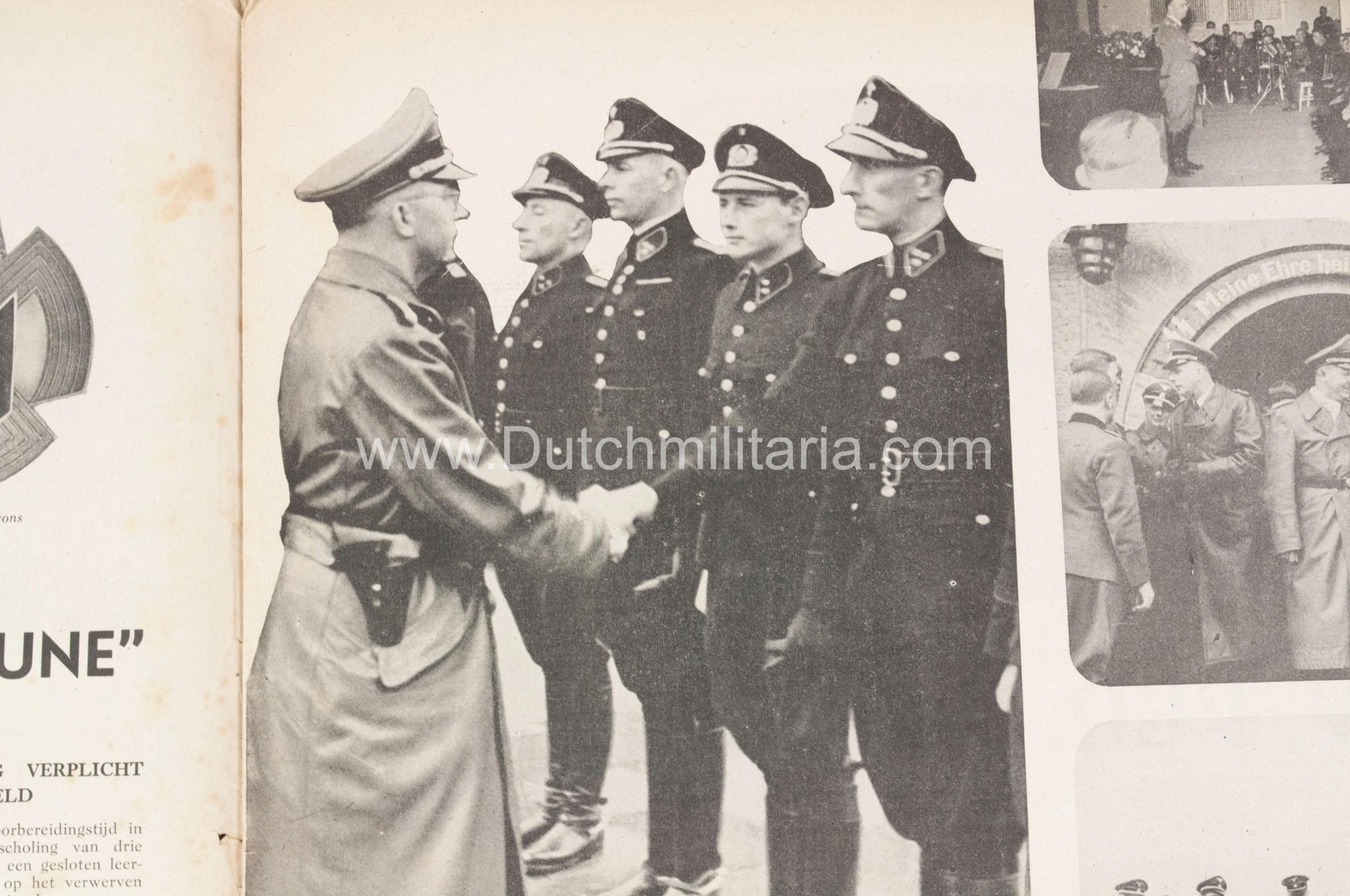 (Newspaper) Storm SS 11 February 1944 - Leistungsrune / Himmler in Avegoor edition - Extremely rare - Image 14