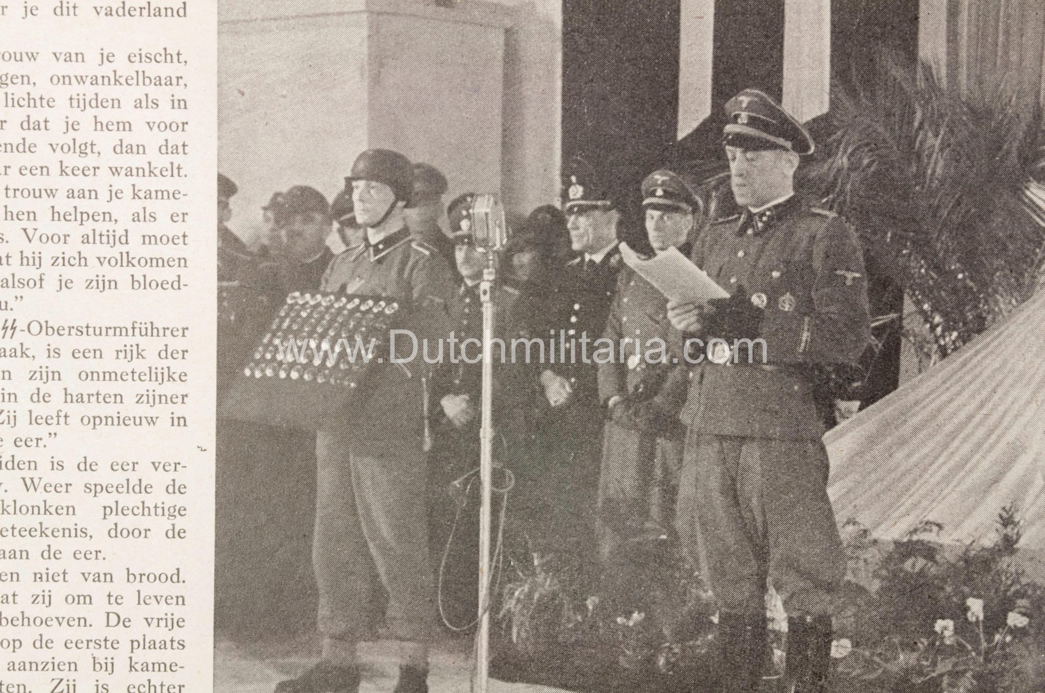 (Newspaper) Storm SS 11 February 1944 - Leistungsrune / Himmler in Avegoor edition - Extremely rare - Image 24