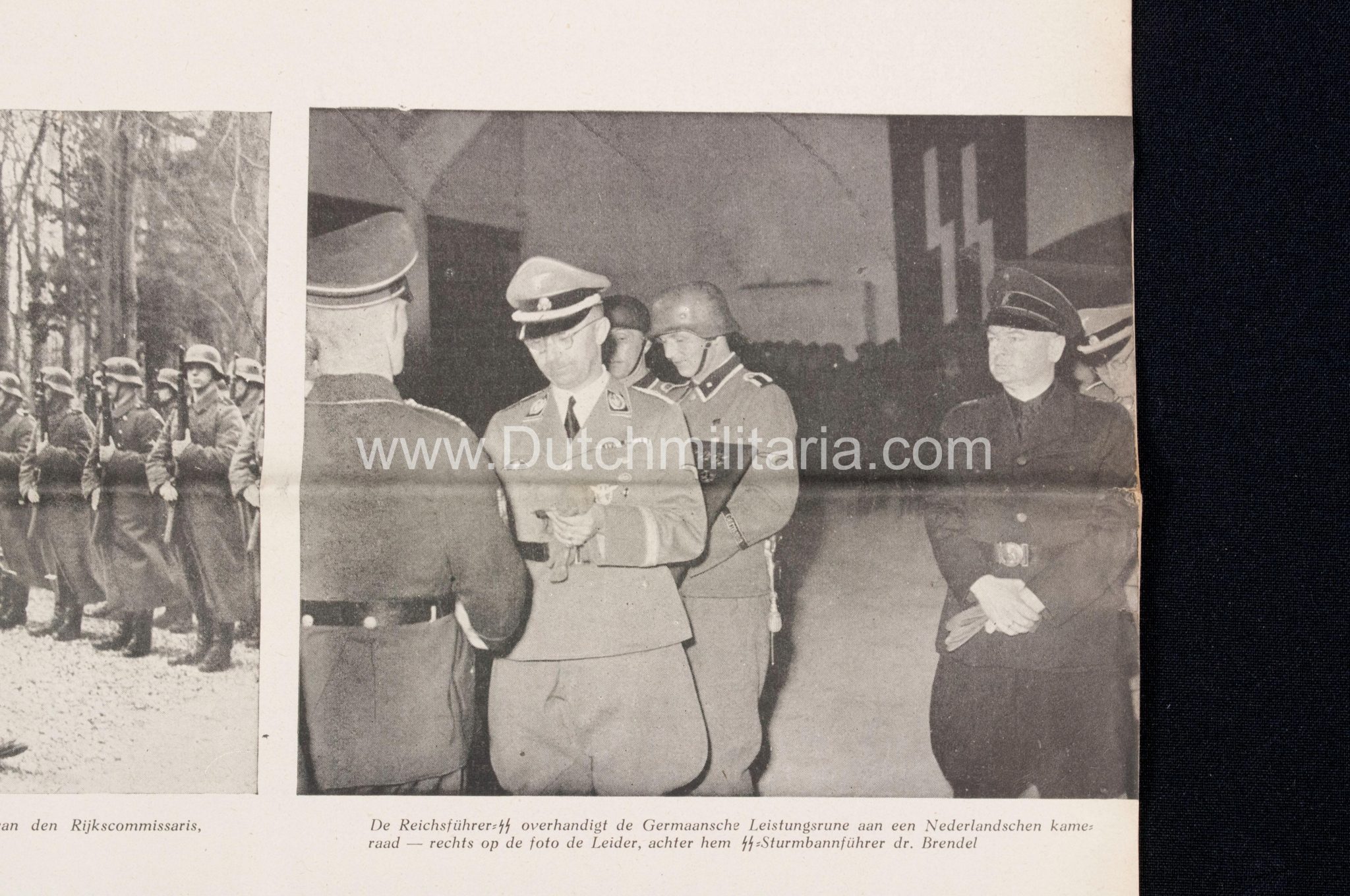 (Newspaper) Storm SS 11 February 1944 - Leistungsrune / Himmler in Avegoor edition - Extremely rare - Image 29