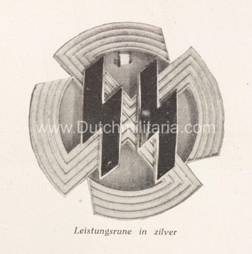 (Newspaper) Storm SS 11 February 1944 - Leistungsrune Himmler in Avegoor edition - Extremely rare