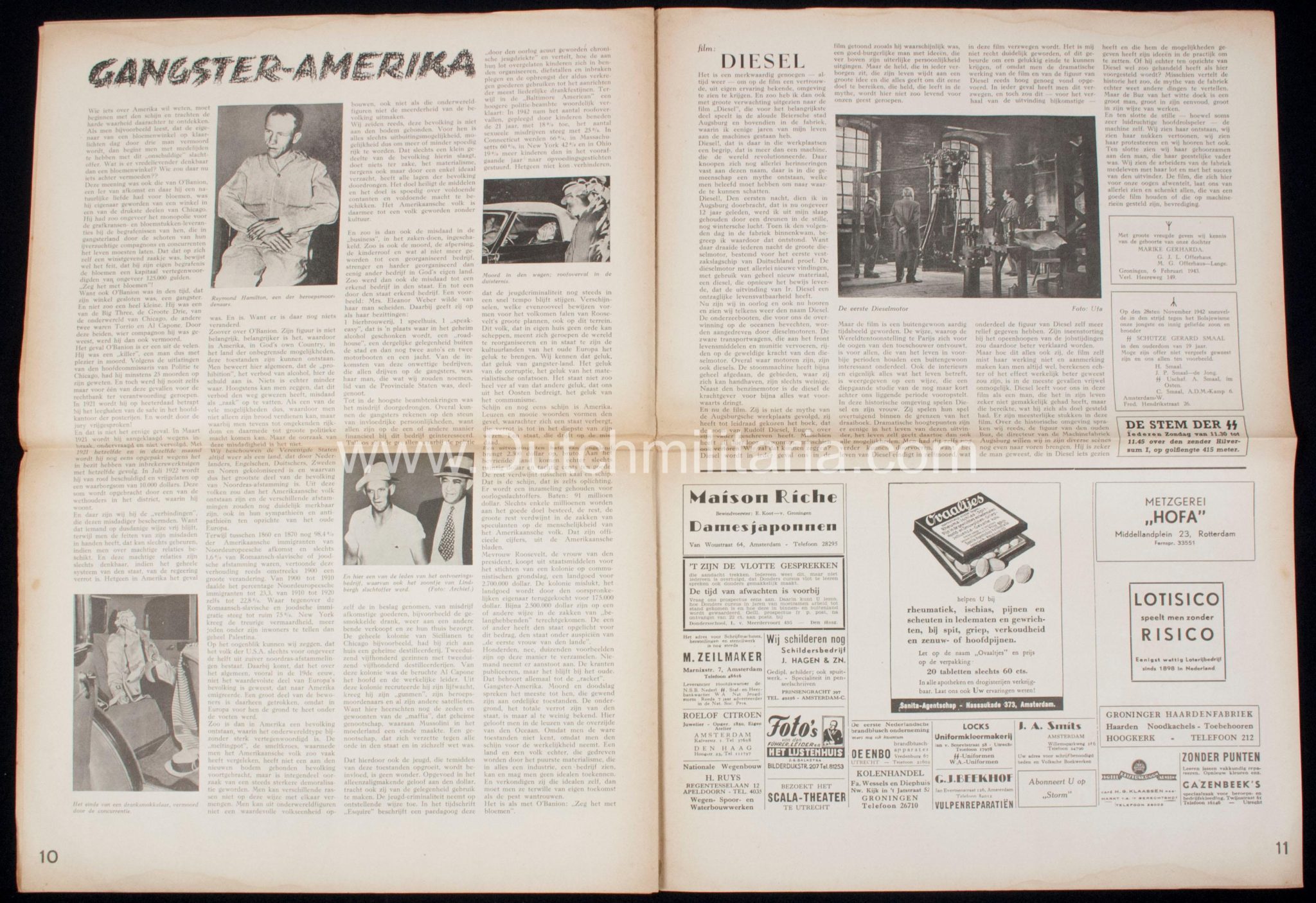 (Newspaper) Storm SS 26 February and 12 March 1943 - 2x Gerard Mooyman - RARE - Image 15