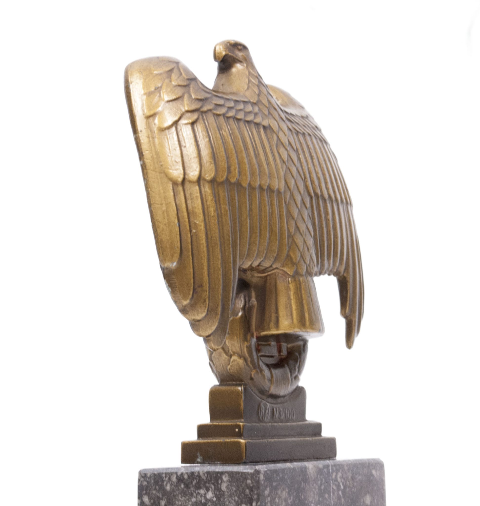 Nürnberg desk eagle (MM "RZM M3/100" Metallwarenfabrik Emmerich & Schöning Berlin) - rare - Image 11