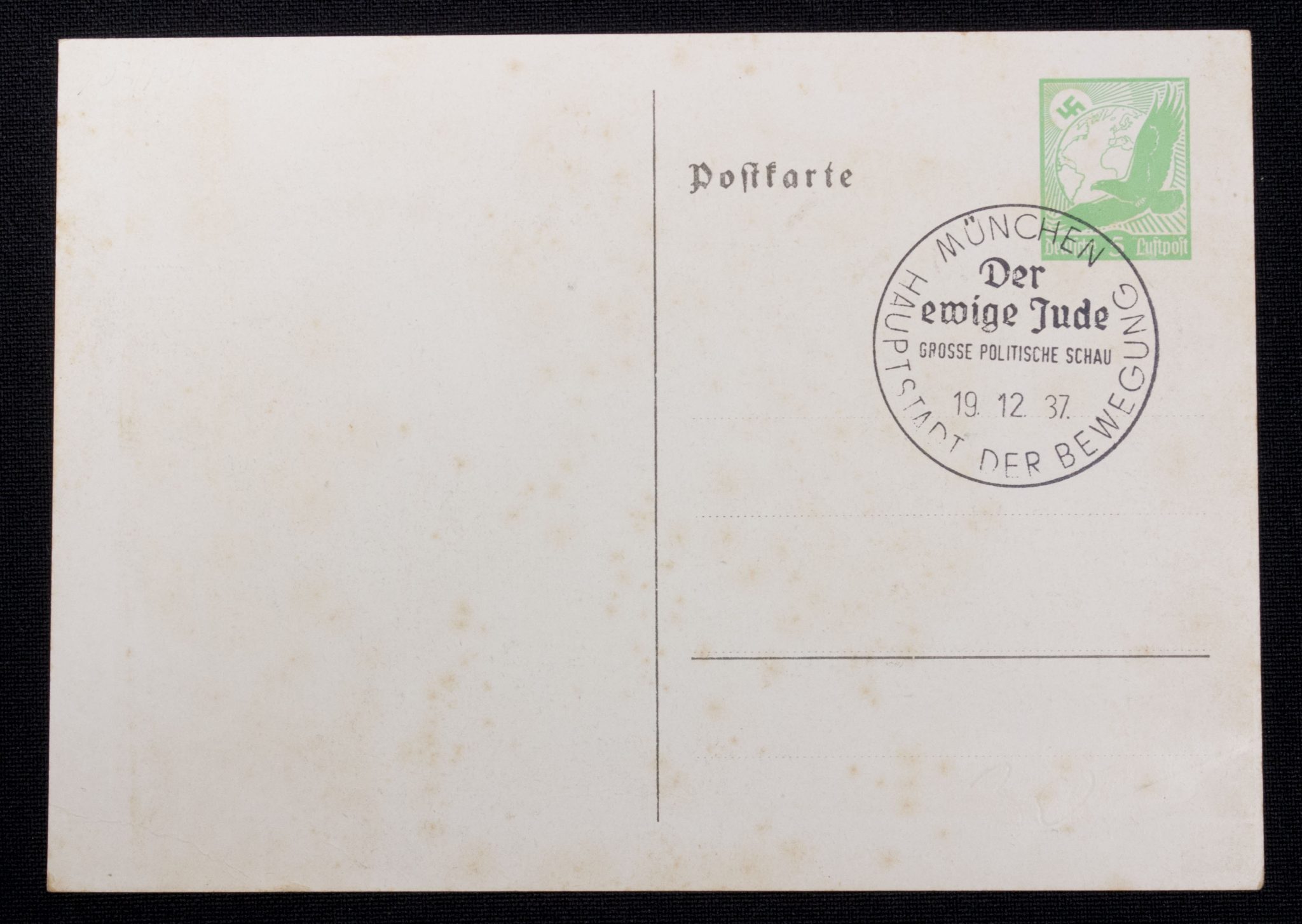 (Postcard) Der Ewige Jude (2) (Postcard) Der Ewige Jude