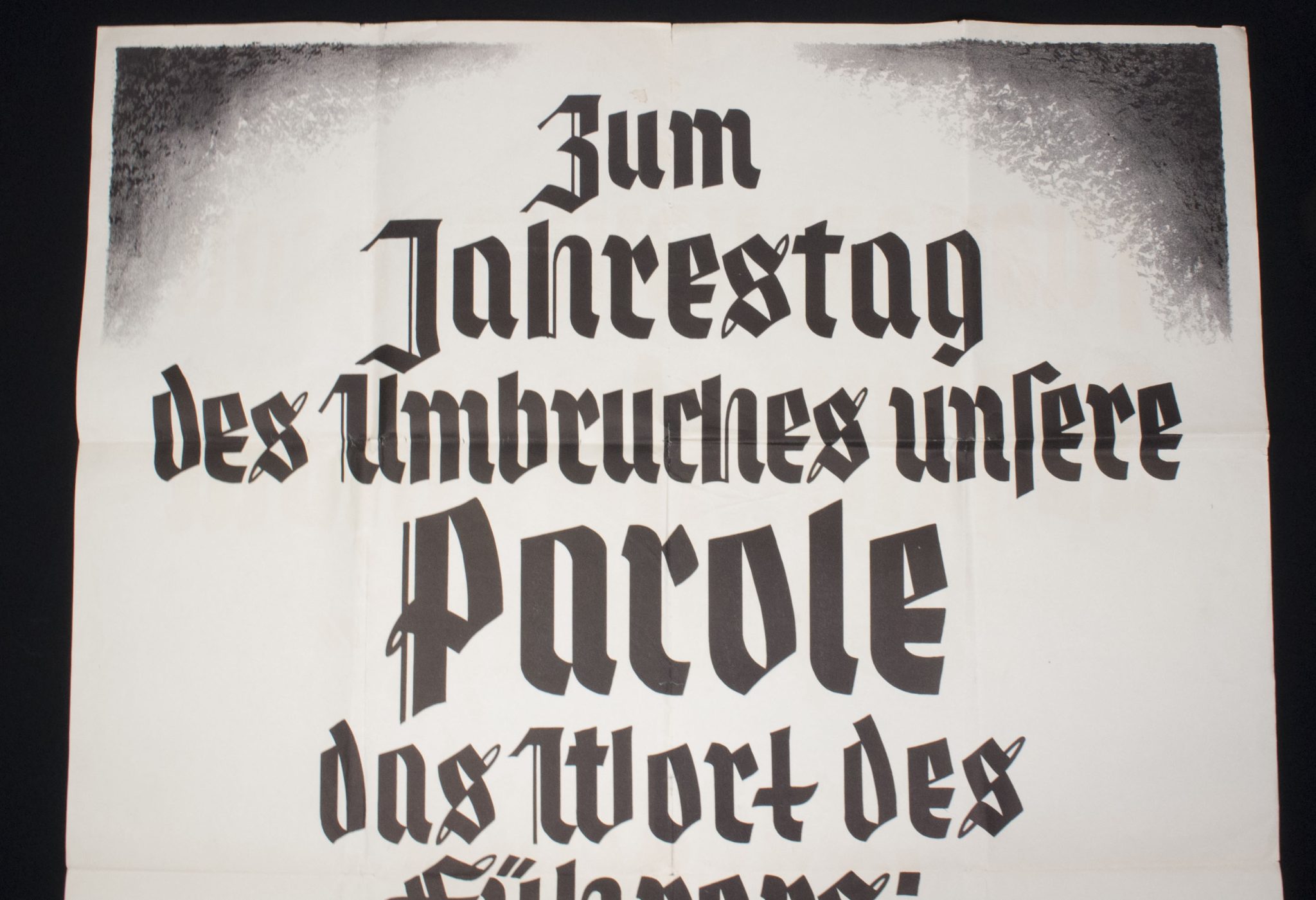 (Poster) NSDAP - Zum Jahrestag des Umbruches unsere Parole das Wordt des Führers: "Sie werden meine Ostmärker noch kennen lernen"! - Image 3