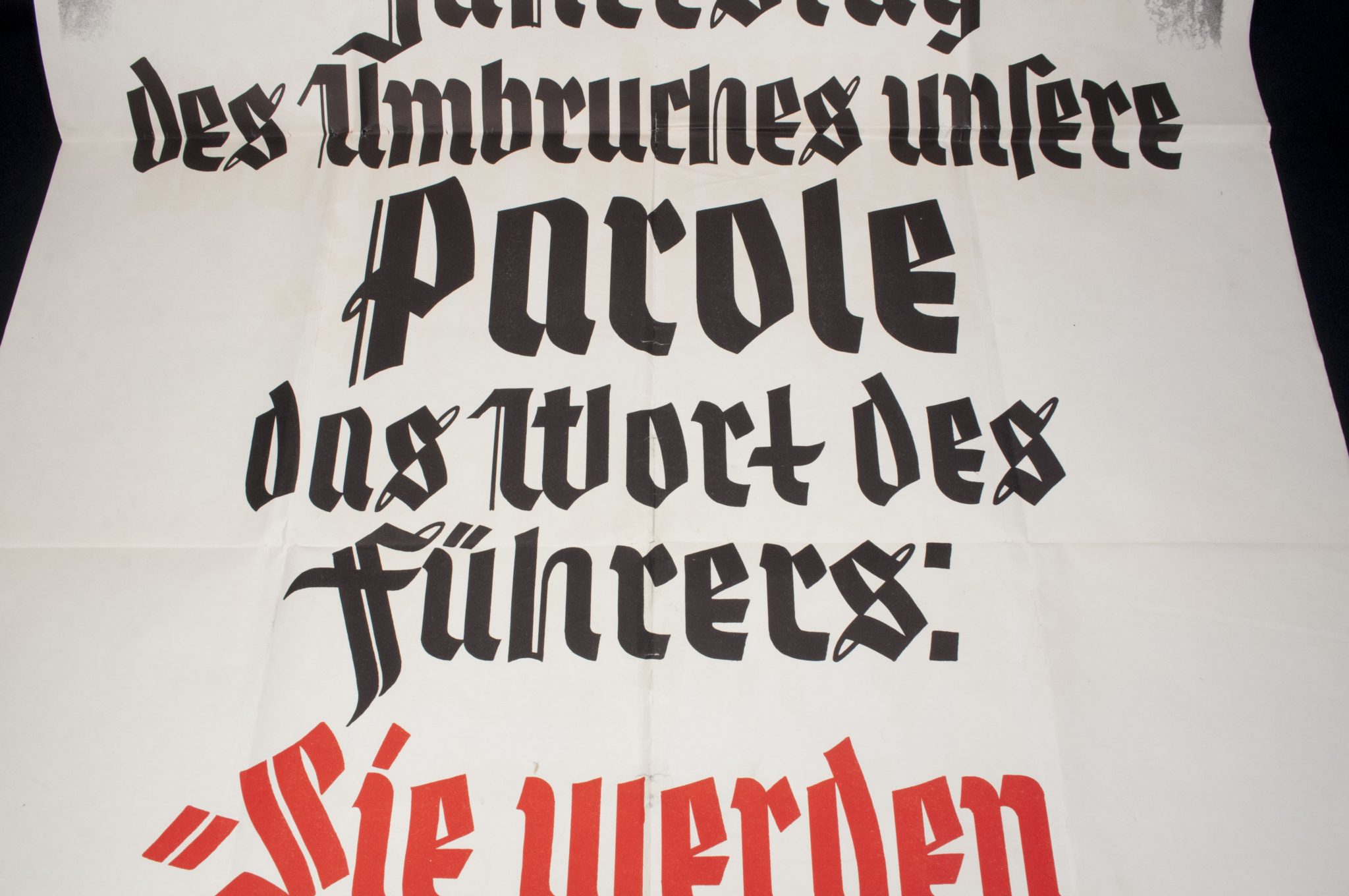 (Poster) NSDAP - Zum Jahrestag des Umbruches unsere Parole das Wordt des Führers: "Sie werden meine Ostmärker noch kennen lernen"! - Image 5