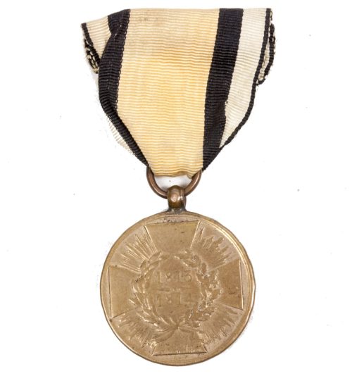 (Prussia) Vom Fels zum Meer Wilhelm IV 184849 Hohenzollerische Denkmünze für Kämpfer von 1848-1849