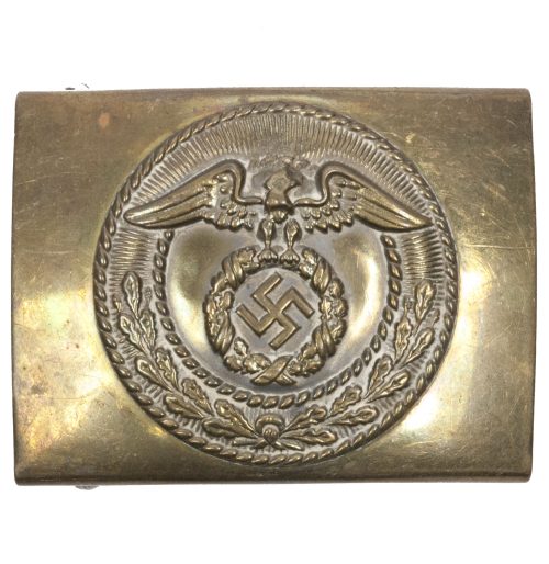 SA buckle with diagonal swastika