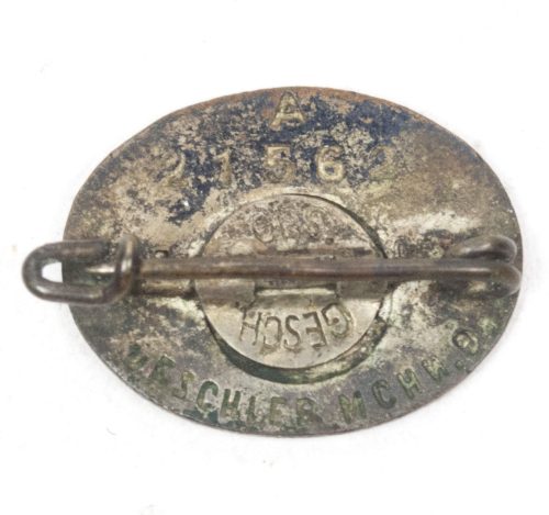 SS-FM supporting membersbadge for female members (maker Deschler München)