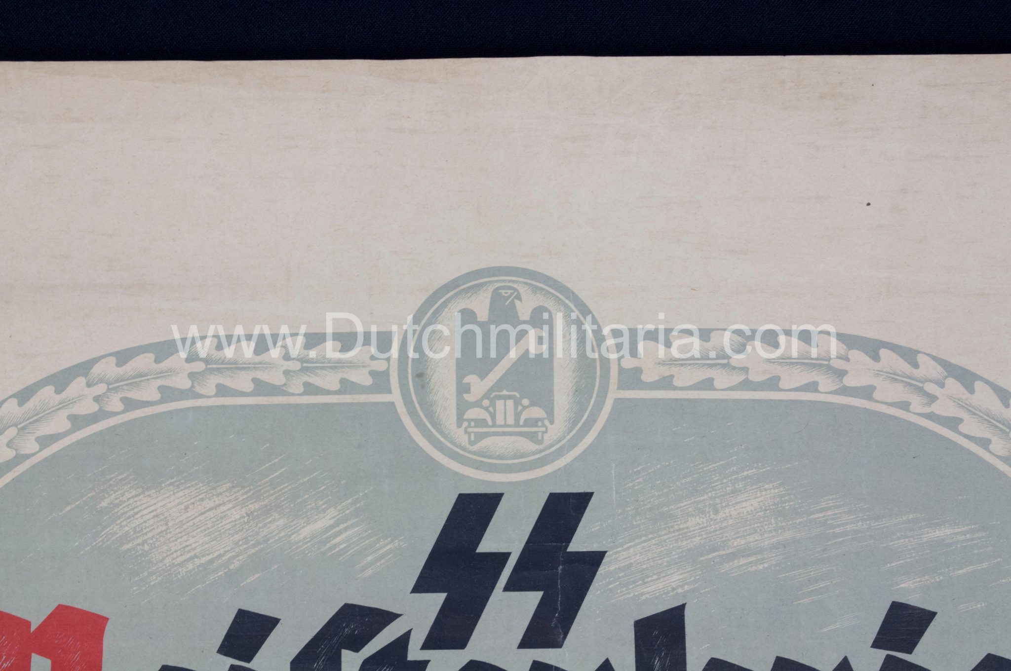 SS-Meisterbrief SS-Meistertitels citation - Signed SS Standartenführer Neblich (1941) - Extremely Rare
