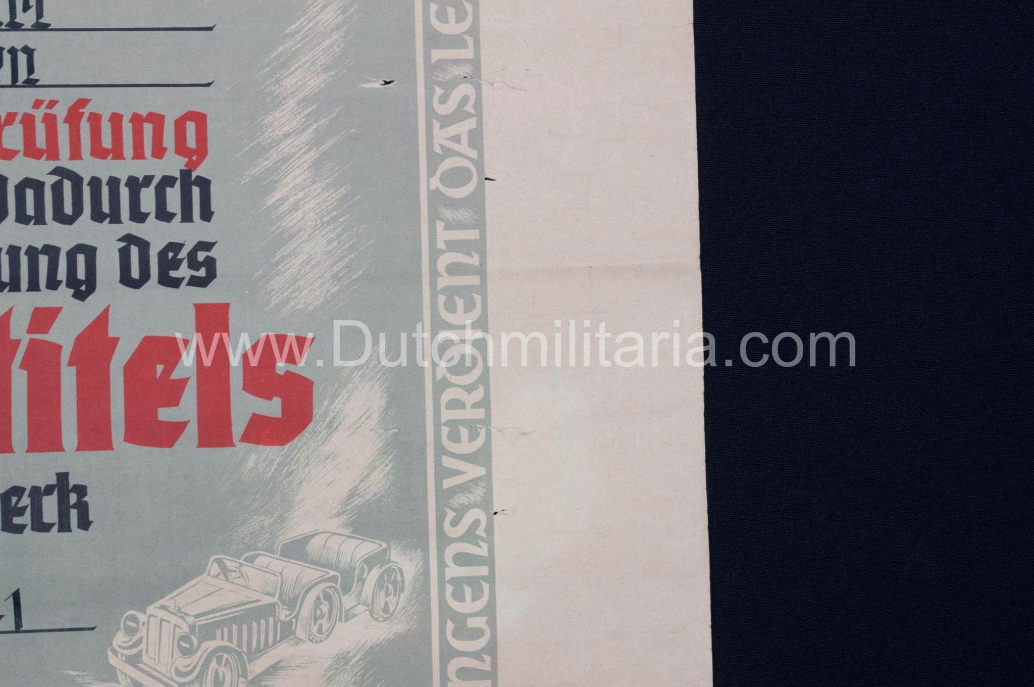 SS-Meisterbrief SS-Meistertitels citation - Signed SS Standartenführer Neblich (1941) - Extremely Rare