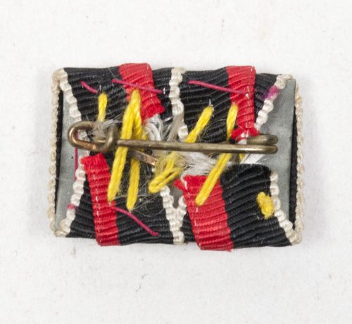 Sudetenland Annexation medal single ribbon with Prageburger clasp