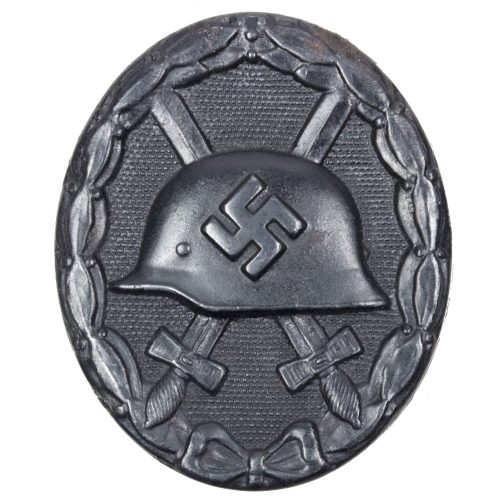 Verwundetenabzeichen Schwarz (VWA) Black Woundbadge (MM L18 B.H.Mayer)