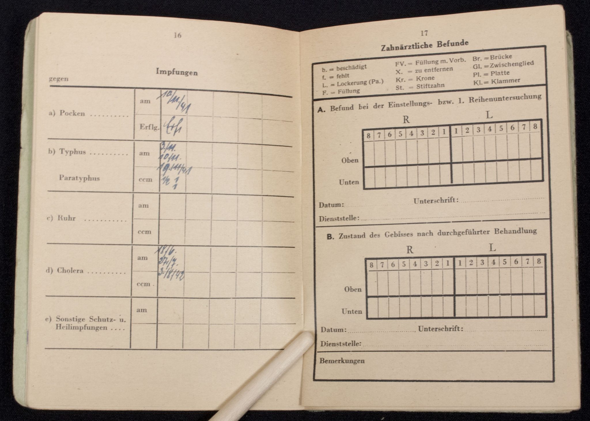 WWII German Polizei SoldbuchDienstpassDienstausweis group