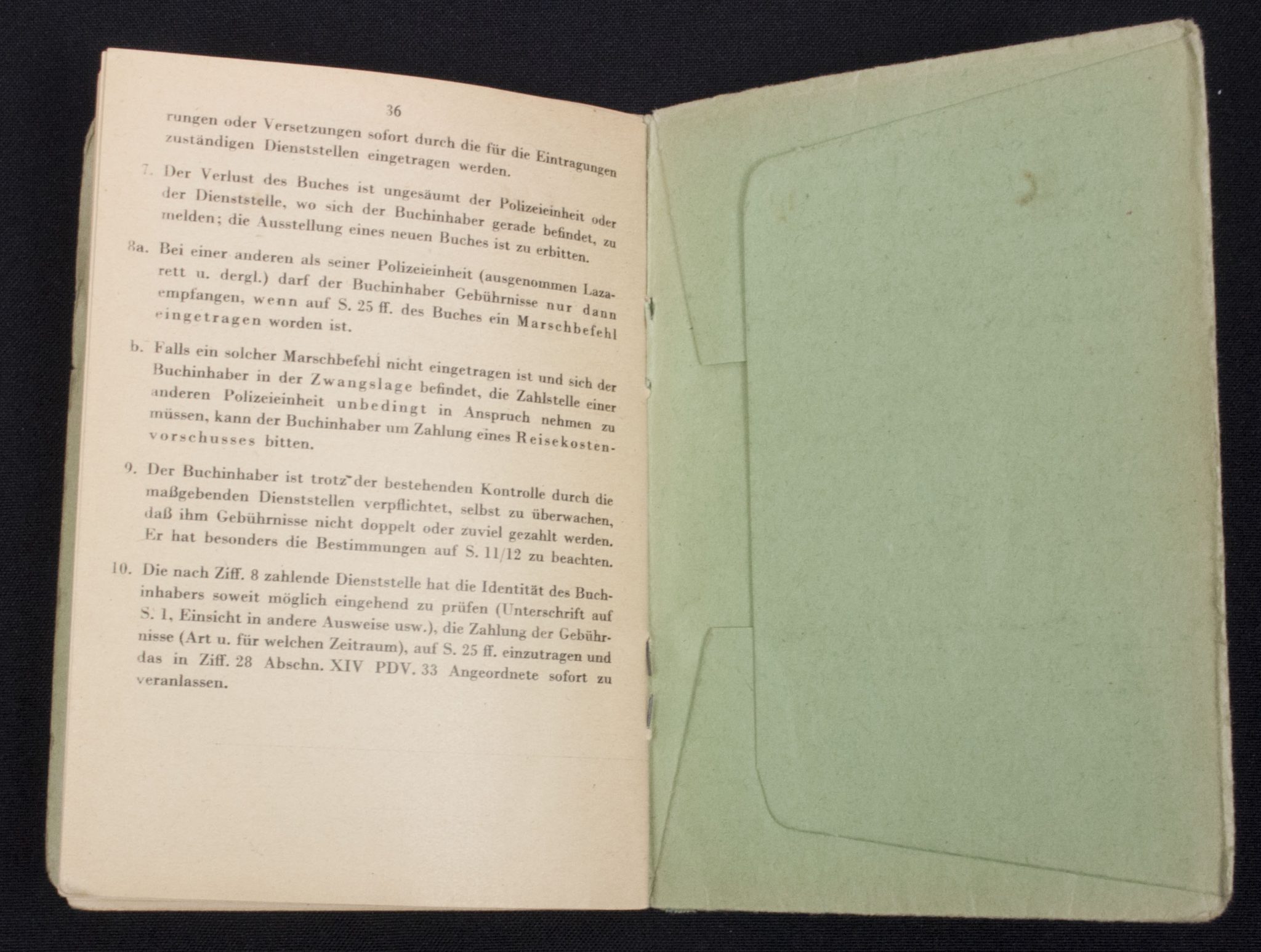 WWII German Polizei SoldbuchDienstpassDienstausweis group