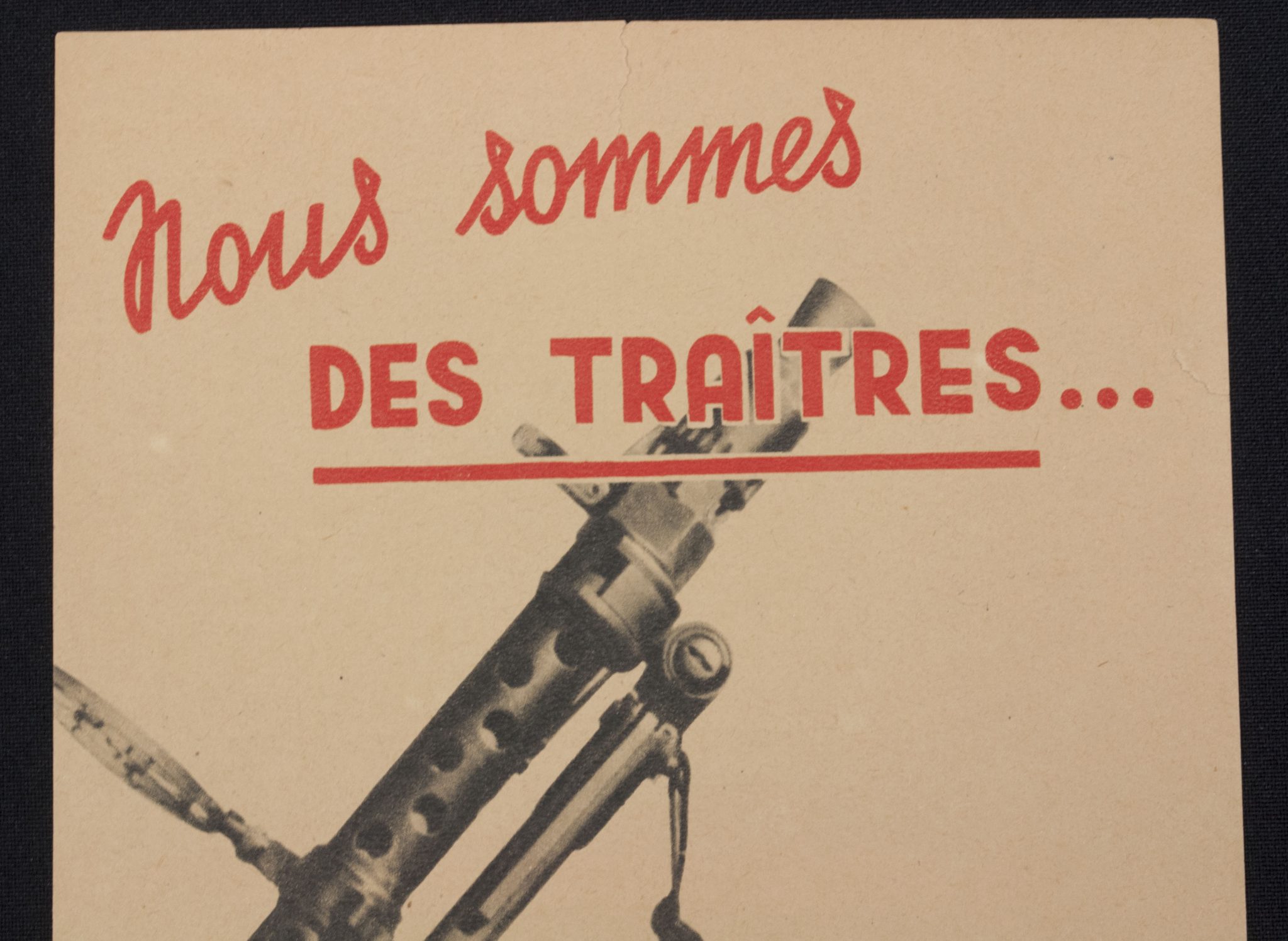(Walloon flyer) Waffen-SS - Nous Sommes des Traîtres... - Image 4