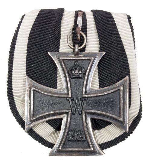 WWI Eisernes Kreuz Zweite Klasse (EK2) Iron Cross second class single mount