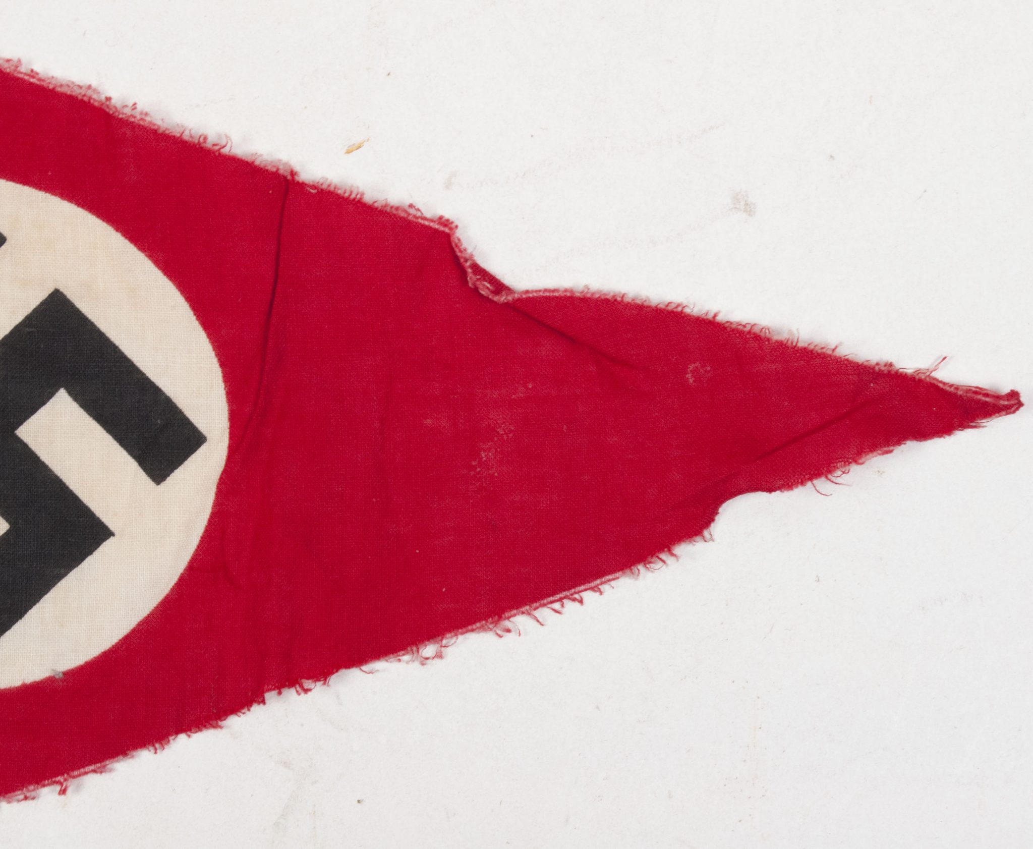 NSDAP small cloth pennant (2) NSDAP small cloth pennant