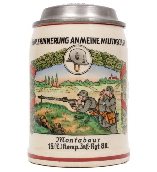 (Beerstein) 15. (E). Komp. Inf.-Rgt. 80. Montabaur