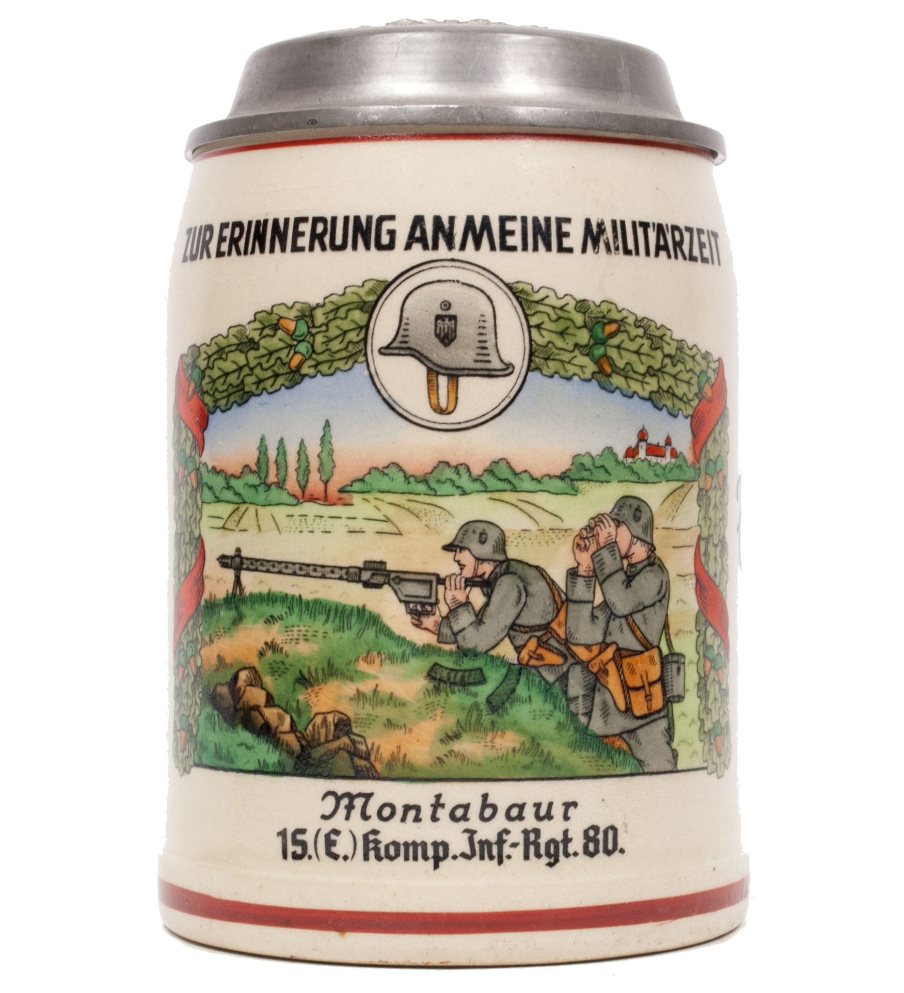 (Beerstein) 15. (E). Komp. Inf.-Rgt. 80. Montabaur