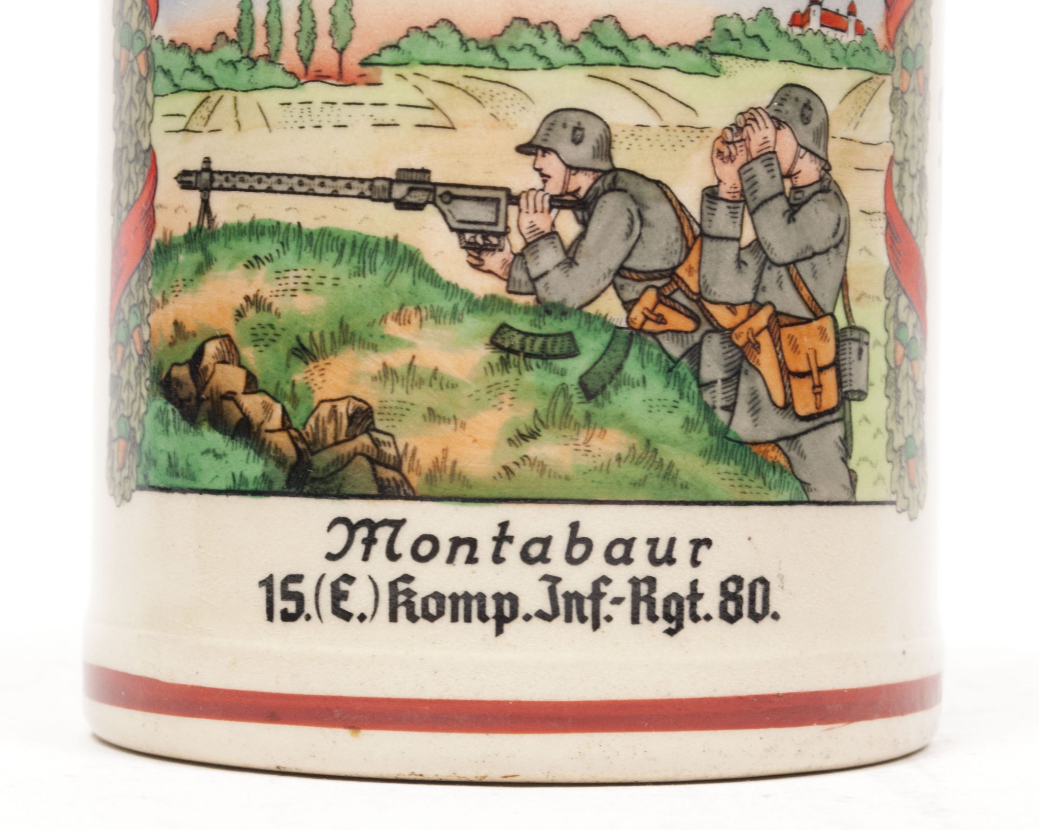 (Beerstein) 15. (E). Komp. Inf.-Rgt. 80. Montabaur - Image 3
