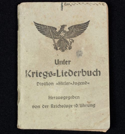 (Book) Small Hitlerjugend (HJ) Unser Kriegs-Liederbuch DIVISION-HITLERJUGEND (!) - RARE