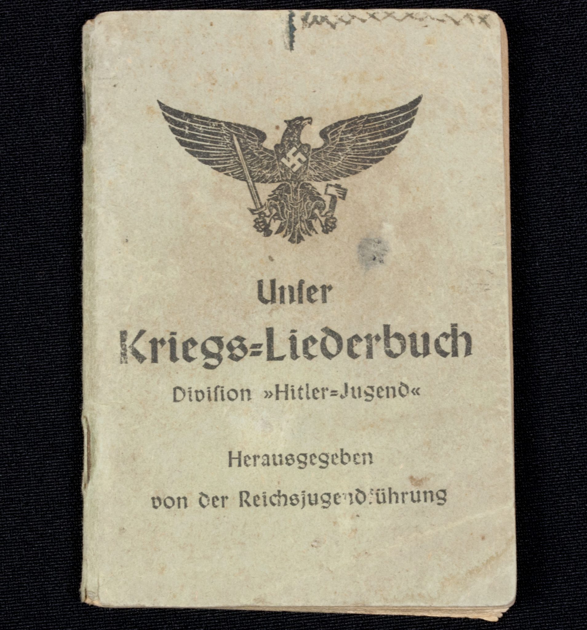 (Book) Small Hitlerjugend (HJ) Unser Kriegs-Liederbuch DIVISION-HITLERJUGEND (!) - RARE