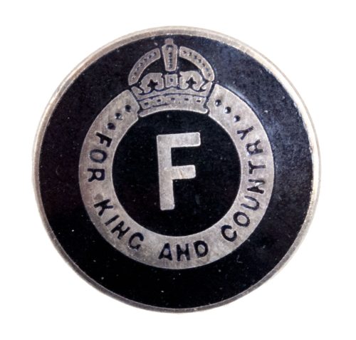 British Fascists Membership Badge Pre 1934 (with crown)