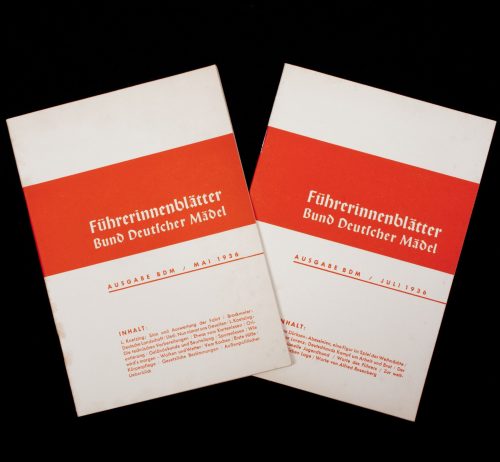 Bund Deutscher Mädel (BDM) Führerinnenblätter