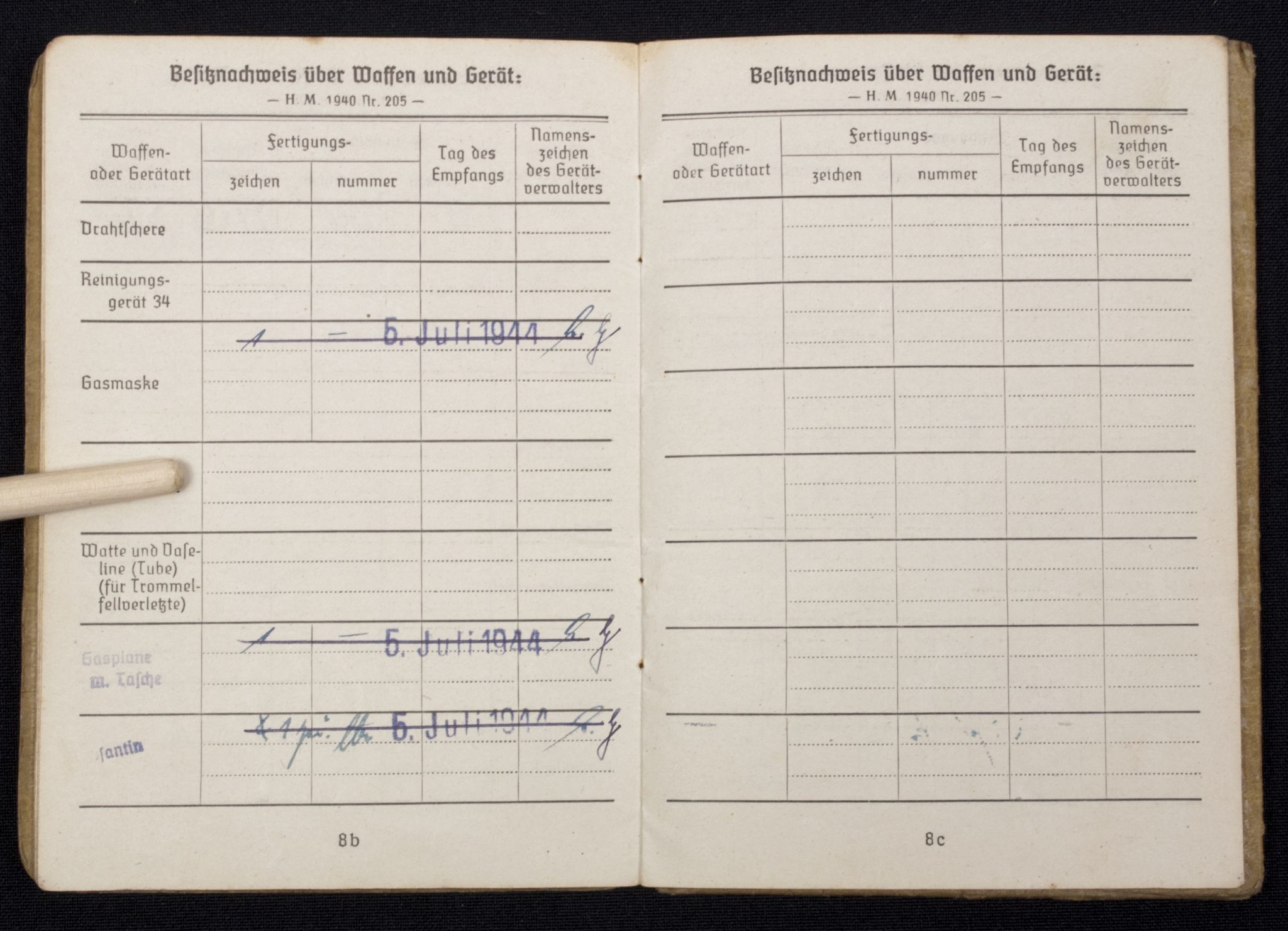 SS-Gebirgsjäger Ausbildung und Ersatz Bataillon 6. grouping + EKM + SS Gebirgsjäger abzeichen - Image 51